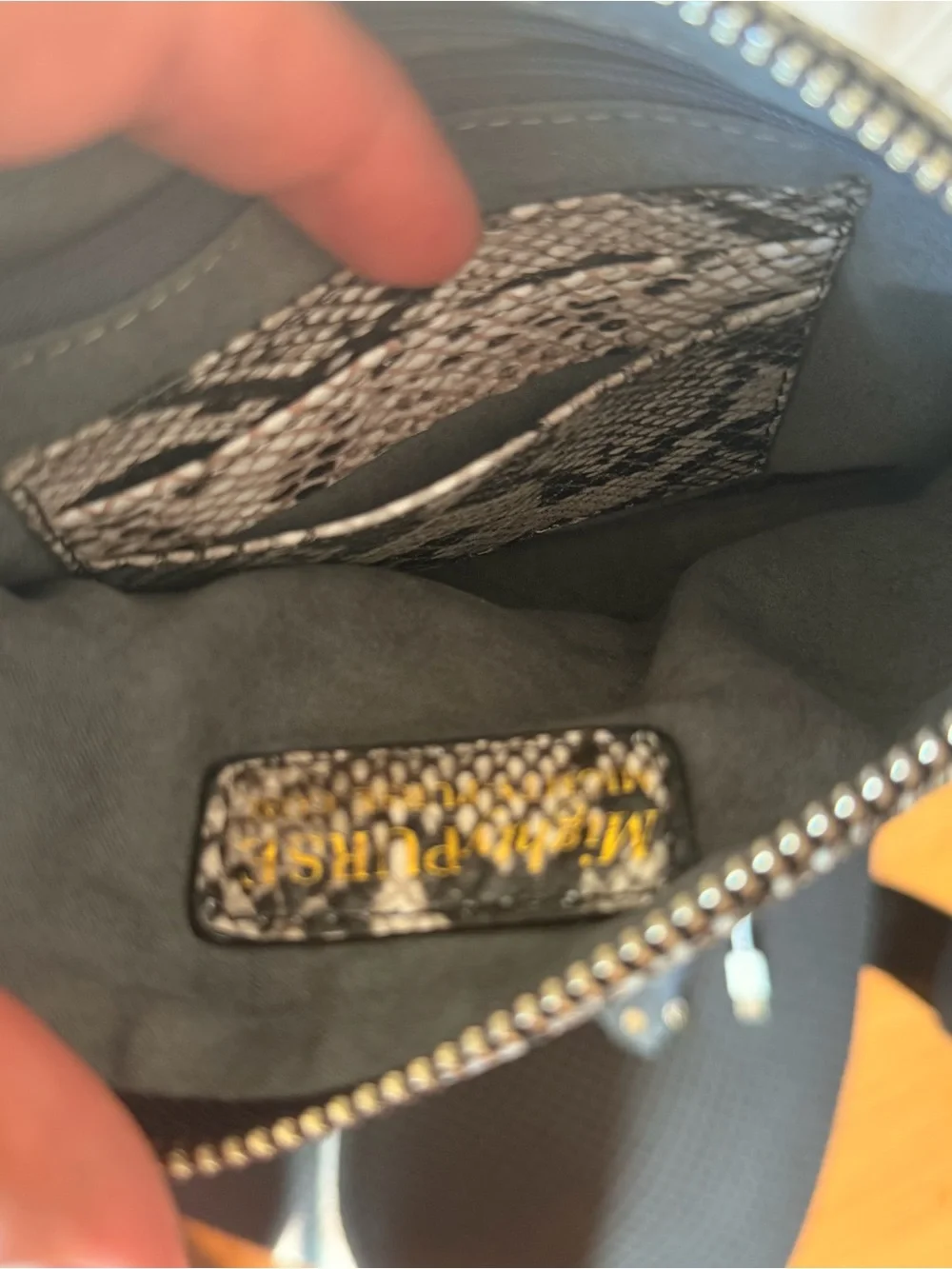Mighty Purse, Clutch With Portable Charger, Very Good Con,